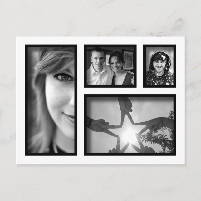 Créer votre propre carte postale Collage photo (Devant)