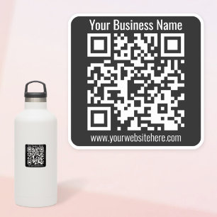 Créer votre propre code QR Autocollant transpare