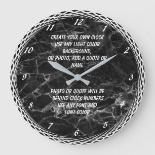 CRÉER VOTRE PROPRE GRANDE HORLOGE