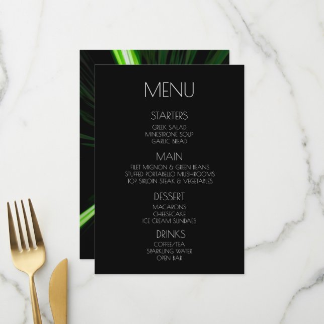 Créer votre propre - Menu Contre-Tranche Temps For (Devant/Arrière en situation)