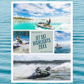 Créer votre propre photo de jet ski Carte postale