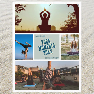Créer votre propre photo de yoga Carte postale