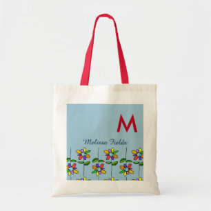 créer votre propre sac fourre-tout à fleurs