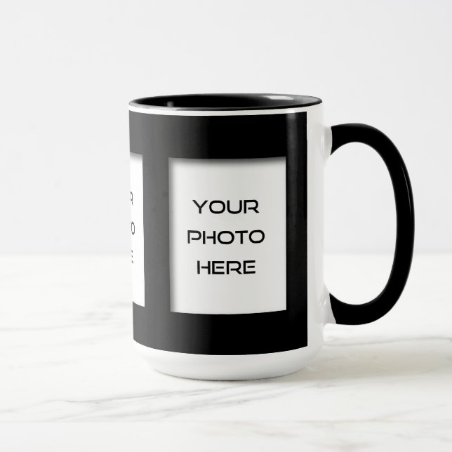 Créer-Votre-Propre tasse de café 3-Photo classique (Droite)