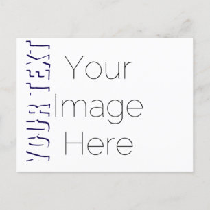 créer votre propre texte photo Carte postale