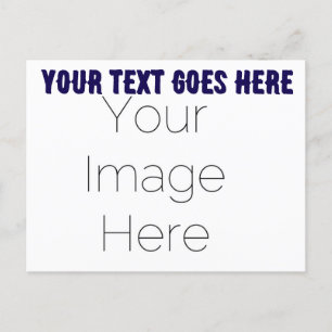 créer votre propre texte photo Carte postale