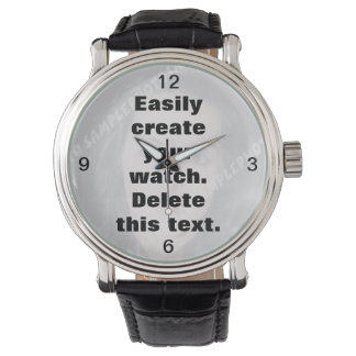 Créez facilement votre propre montre personnalisée