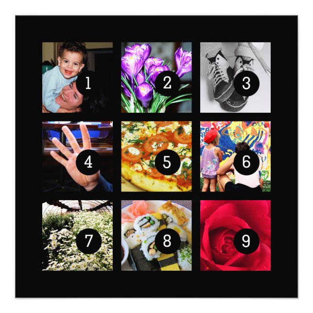 Créez facilement votre propre photo Art avec 9 ima (Devant)