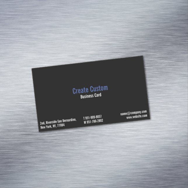 Créez la carte magnétique moderne professionnelle (In Situ)