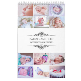 Créez vos propres photos de bébé 2025 Calendrier