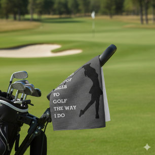 Créez vos propres serviettes de golf de conception