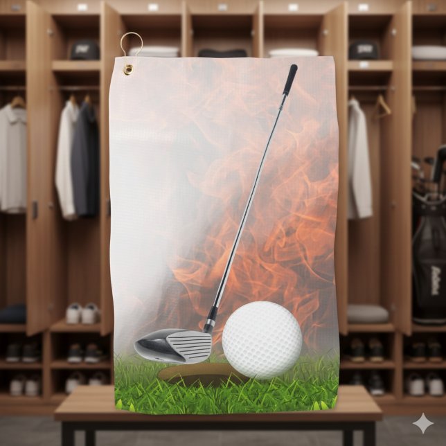 Créez vos propres serviettes de golf personnalisée (Créateur téléchargé)