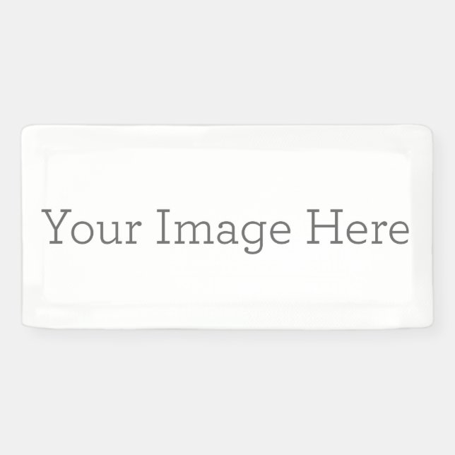 Banderole en vinyle, 60,9 cm x 30,5 cm (Horizontal)