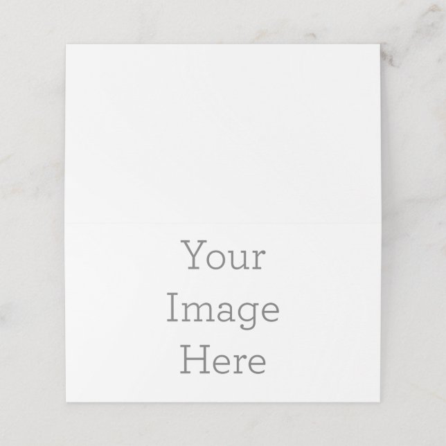 Carte de placement, Style de pliage: Horizontale, Papier: Mat signature, Enveloppes: Aucun (Extérieur déplié)