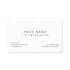 Créez votre carte de visite simple et moderne