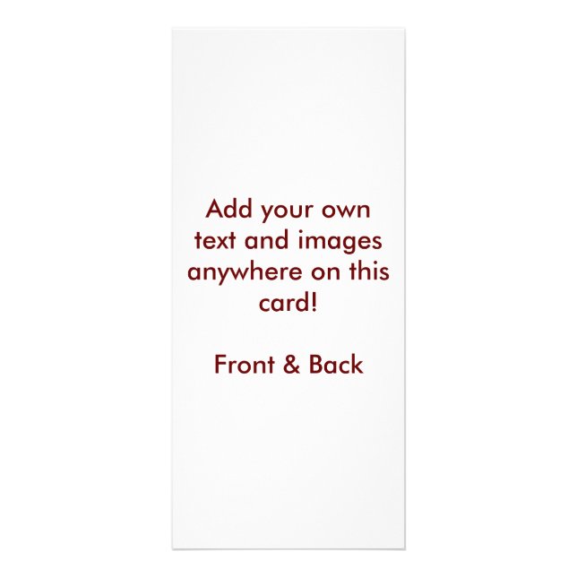 Créez votre  carte publicitaire (Devant)