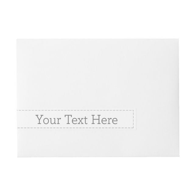 Étiquette longue Adresse, Classique : 2.5 cm x 18,4 cm (Devant)