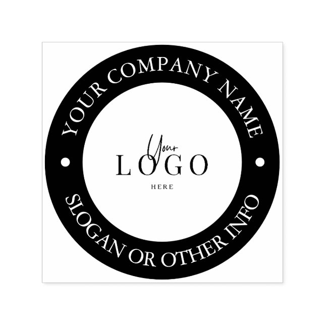 Créez votre logo d'entreprise Tampon encreur perso (Design)