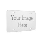 Créez votre  plaque d'immatriculation