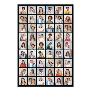 Créez votre propre 54 photo Collage photo agrandis