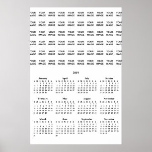 Créez votre propre affiche Calendrier personnalisé