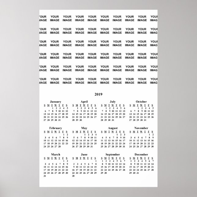 Créez votre propre affiche Calendrier personnalisé (Devant)