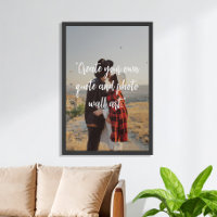 Créez Votre Propre Affiche de Citation et de Photo