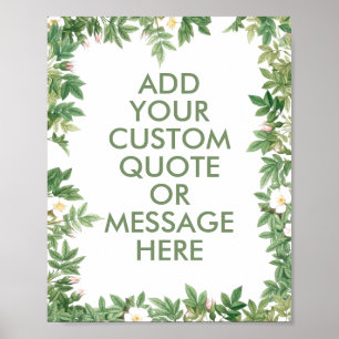 Créez votre propre affiche de devis