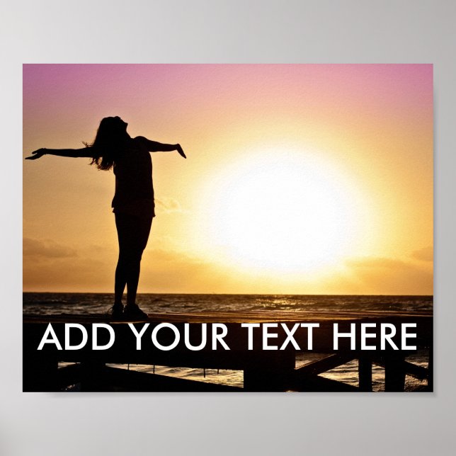 Créez votre propre affiche de devis inspirant (Devant)