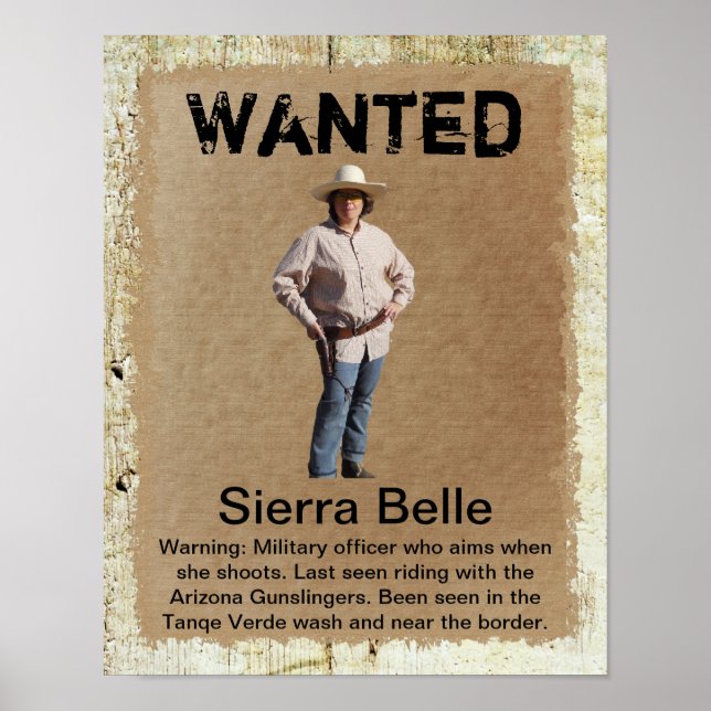 Créez votre propre affiche Recherchée (Devant)
