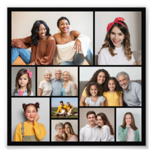 Créez votre propre agrandissement de collage photo