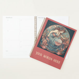Créez votre propre Art Nouveau Aquarius Zodiac