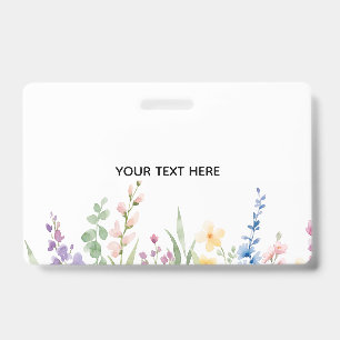 Créez Votre Propre Badge Floral