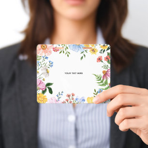 Créez votre propre badge floral