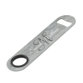Créez votre propre bouteille rustique Monogramme C