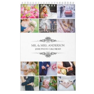 Créez votre propre calendrier Mariage Photos 2025
