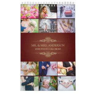 Créez votre propre calendrier Mariage Photos 2025