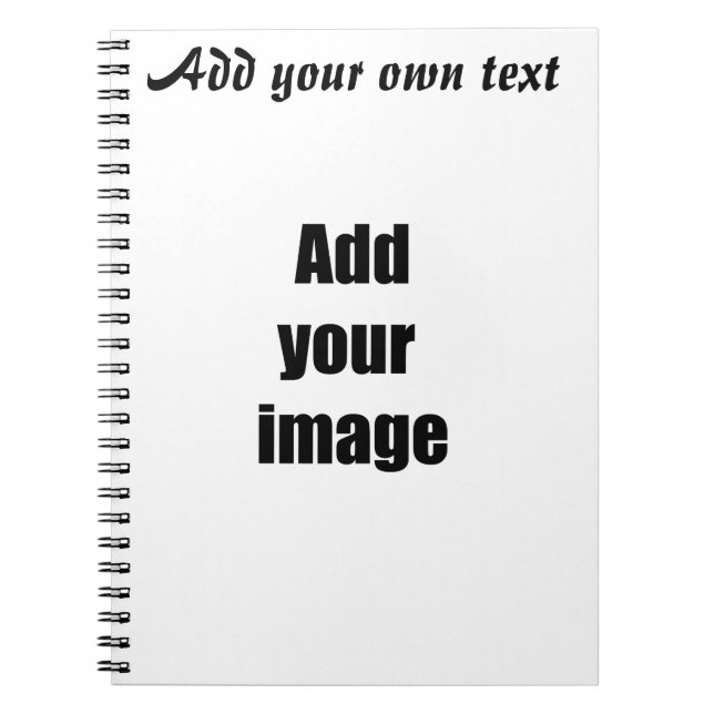 Créez votre propre carnet (Devant)