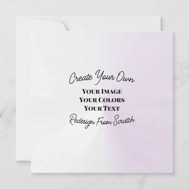 Créez votre propre carte à plat (Devant)