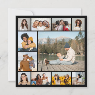 Créez votre propre carte de 11 photos Collage