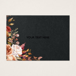 Créez votre propre carte de profil floral
