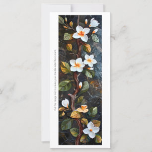 Créez votre propre carte de Signet Frangipani pein