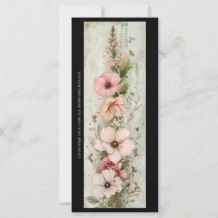 Créez votre propre carte de Signet Gladiolus rose 