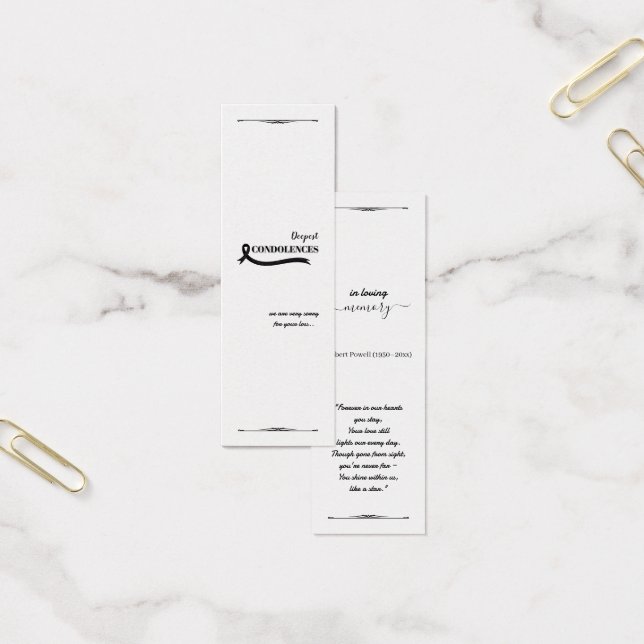 Créez votre propre carte de sympathie simple 3,0"  (Bureau)