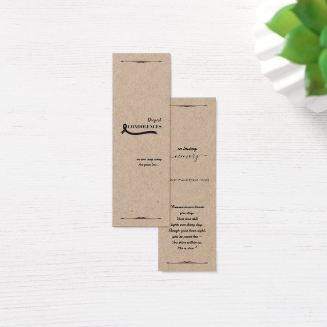 Créez votre propre carte de sympathie simple 3,0"  (Bureau)