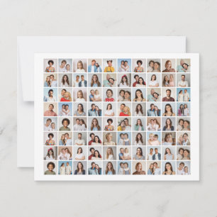 Créez votre propre carte de voeux Collage de photo