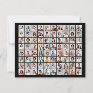 Créez votre propre carte de voeux Collage de photo
