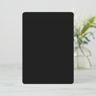 Créez votre propre carte de voeux noire personnali