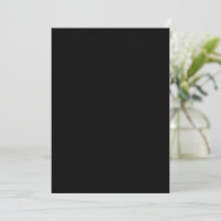 Créez votre propre carte de voeux noire personnali