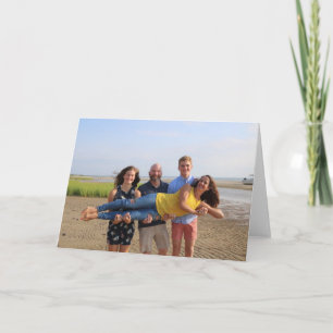 Créez votre propre carte de vœux photo personnalis